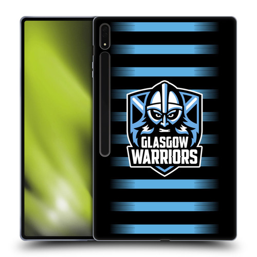 Glasgow Warriors Logo 2 Stripes Soft Gel Case for Samsung Galaxy Tab S8 Ultra