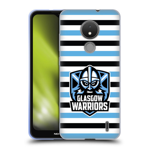 Glasgow Warriors Logo 2 Stripes 2 Soft Gel Case for Nokia C21
