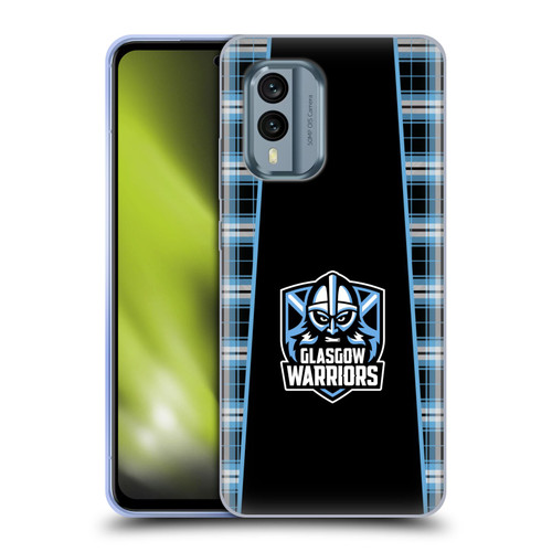 Glasgow Warriors Logo 2 Tartan Soft Gel Case for Nokia X30