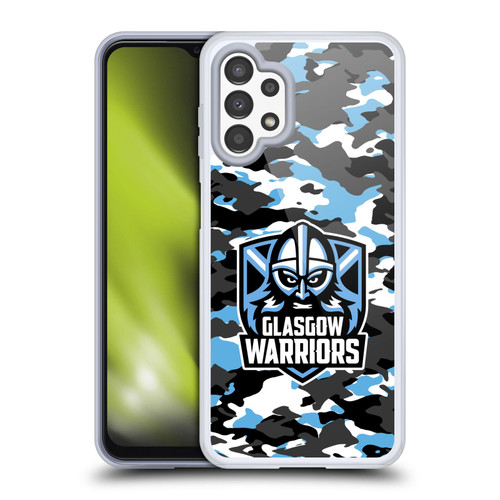 Glasgow Warriors Logo 2 Camouflage Soft Gel Case for Samsung Galaxy A13 (2022)