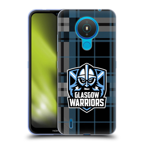 Glasgow Warriors Logo Tartan Soft Gel Case for Nokia 1.4