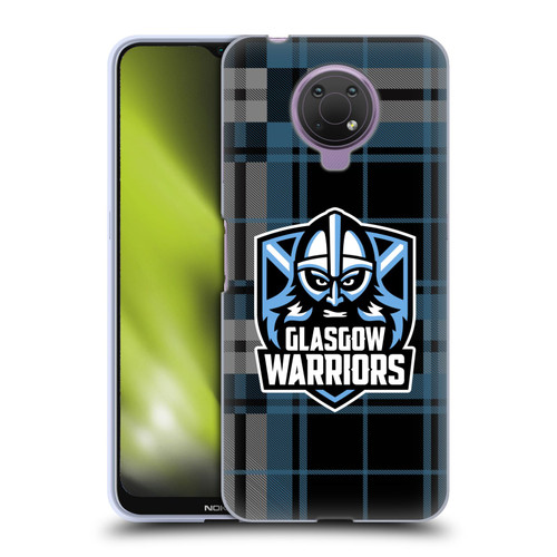 Glasgow Warriors Logo Tartan Soft Gel Case for Nokia G10