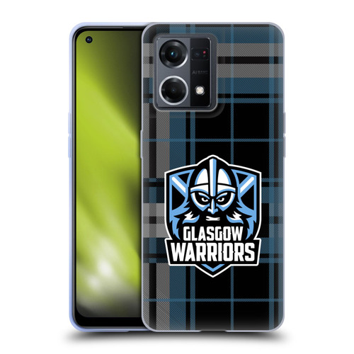 Glasgow Warriors Logo Tartan Soft Gel Case for OPPO Reno8 4G