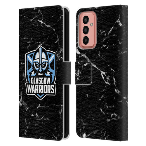 Glasgow Warriors Logo 2 Marble Leather Book Wallet Case Cover For Samsung Galaxy M13 (2022)