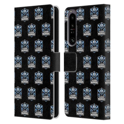 Glasgow Warriors Logo 2 Patterns Leather Book Wallet Case Cover For Sony Xperia 1 IV
