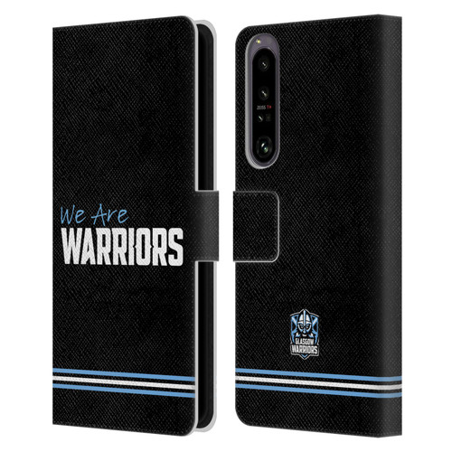 Glasgow Warriors Logo We Are Warriors Leather Book Wallet Case Cover For Sony Xperia 1 IV
