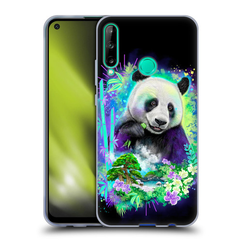 Sheena Pike Animals Rainbow Bamboo Panda Spirit Soft Gel Case for Huawei P40 lite E