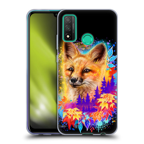 Sheena Pike Animals Red Fox Spirit & Autumn Leaves Soft Gel Case for Huawei P Smart (2020)