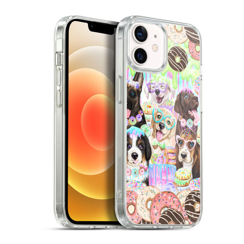 Sheena Pike Animals Puppy Dogs And Donuts Soft Gel Case for Apple iPhone 12 / iPhone 12 Pro & MagSafe