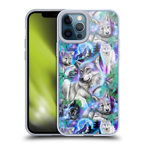 Sheena Pike Animals Daydream Galaxy Wolves Soft Gel Case for Apple iPhone 12 Pro Max