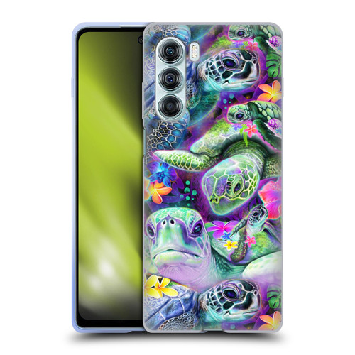 Sheena Pike Animals Daydream Sea Turtles & Flowers Soft Gel Case for Motorola Edge S30 / Moto G200 5G