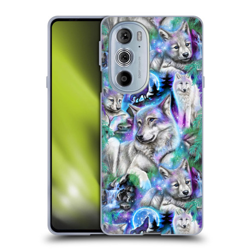 Sheena Pike Animals Daydream Galaxy Wolves Soft Gel Case for Motorola Edge X30