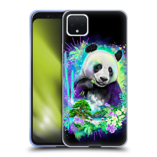 Sheena Pike Animals Rainbow Bamboo Panda Spirit Soft Gel Case for Google Pixel 4 XL