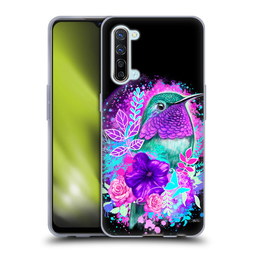 Sheena Pike Animals Purple Hummingbird Spirit Soft Gel Case for OPPO Find X2 Lite 5G