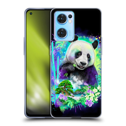 Sheena Pike Animals Rainbow Bamboo Panda Spirit Soft Gel Case for OPPO Reno7 5G / Find X5 Lite