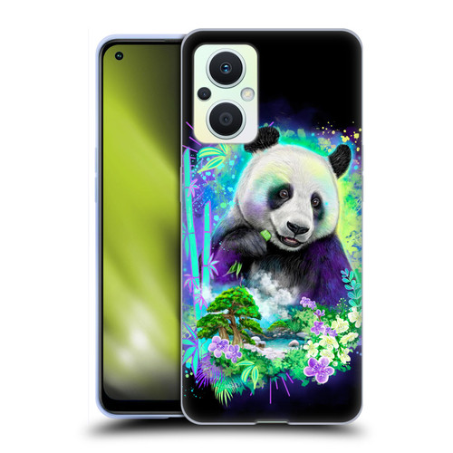 Sheena Pike Animals Rainbow Bamboo Panda Spirit Soft Gel Case for OPPO Reno8 Lite
