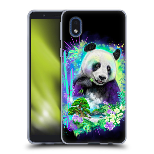 Sheena Pike Animals Rainbow Bamboo Panda Spirit Soft Gel Case for Samsung Galaxy A01 Core (2020)