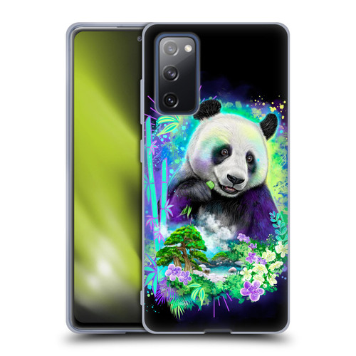 Sheena Pike Animals Rainbow Bamboo Panda Spirit Soft Gel Case for Samsung Galaxy S20 FE / 5G