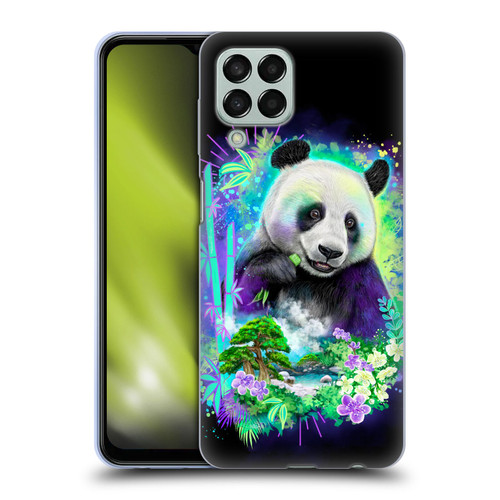Sheena Pike Animals Rainbow Bamboo Panda Spirit Soft Gel Case for Samsung Galaxy M33 (2022)