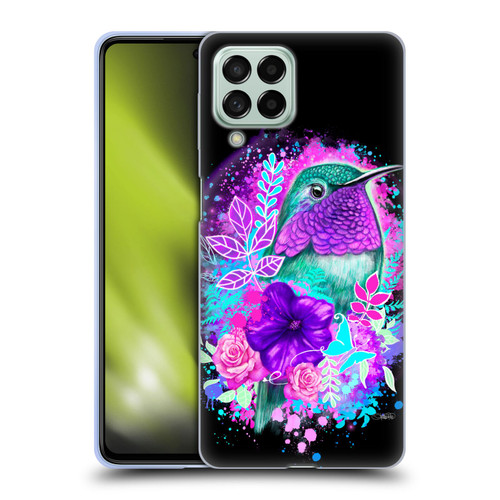 Sheena Pike Animals Purple Hummingbird Spirit Soft Gel Case for Samsung Galaxy M53 (2022)