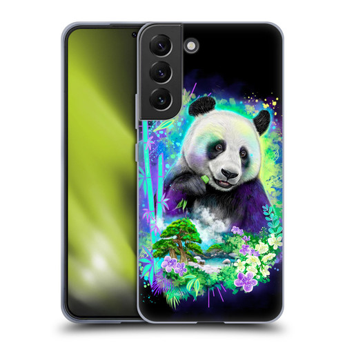 Sheena Pike Animals Rainbow Bamboo Panda Spirit Soft Gel Case for Samsung Galaxy S22+ 5G