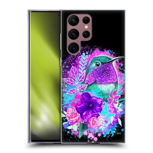 Sheena Pike Animals Purple Hummingbird Spirit Soft Gel Case for Samsung Galaxy S22 Ultra 5G