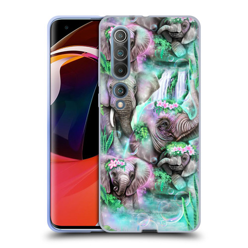 Sheena Pike Animals Daydream Elephants Lagoon Soft Gel Case for Xiaomi Mi 10 5G / Mi 10 Pro 5G