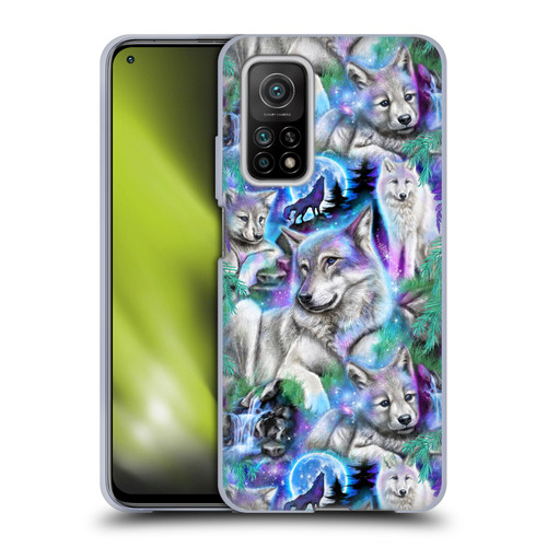 Sheena Pike Animals Daydream Galaxy Wolves Soft Gel Case for Xiaomi Mi 10T 5G