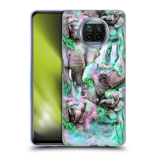 Sheena Pike Animals Daydream Elephants Lagoon Soft Gel Case for Xiaomi Mi 10T Lite 5G