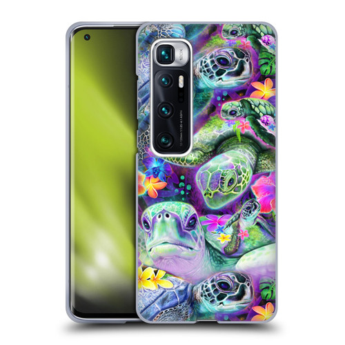 Sheena Pike Animals Daydream Sea Turtles & Flowers Soft Gel Case for Xiaomi Mi 10 Ultra 5G