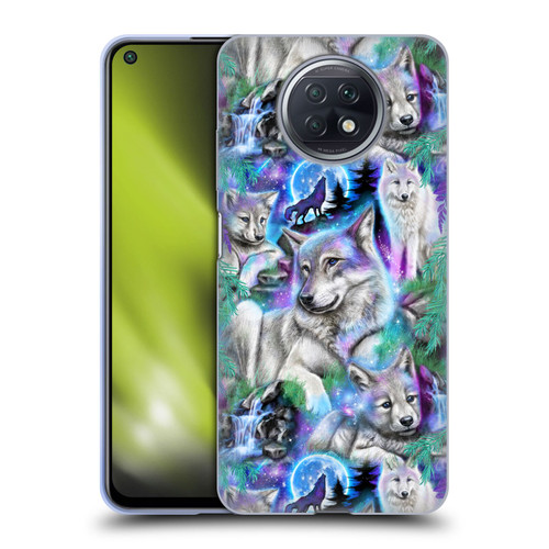 Sheena Pike Animals Daydream Galaxy Wolves Soft Gel Case for Xiaomi Redmi Note 9T 5G