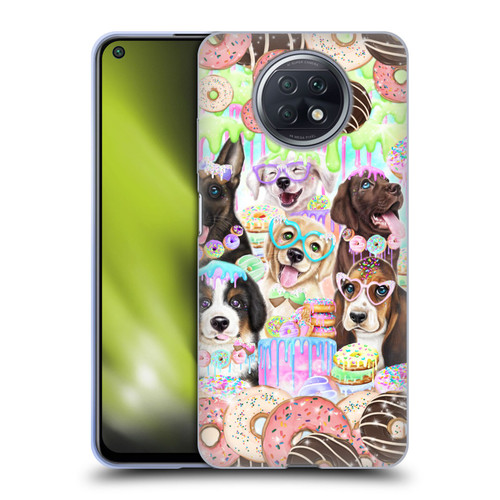 Sheena Pike Animals Puppy Dogs And Donuts Soft Gel Case for Xiaomi Redmi Note 9T 5G