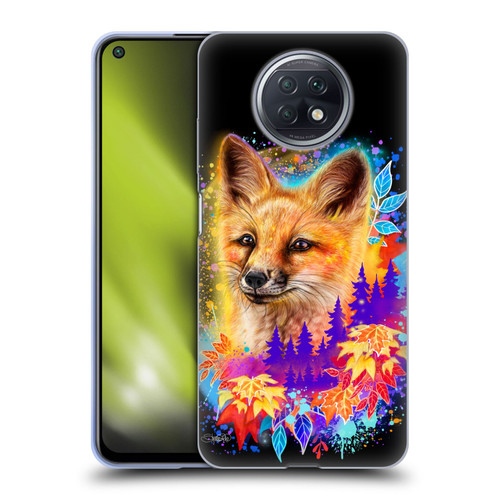 Sheena Pike Animals Red Fox Spirit & Autumn Leaves Soft Gel Case for Xiaomi Redmi Note 9T 5G