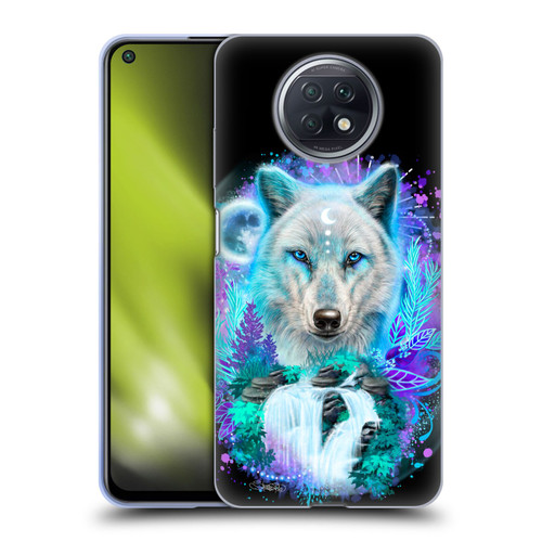Sheena Pike Animals Winter Wolf Spirit & Waterfall Soft Gel Case for Xiaomi Redmi Note 9T 5G
