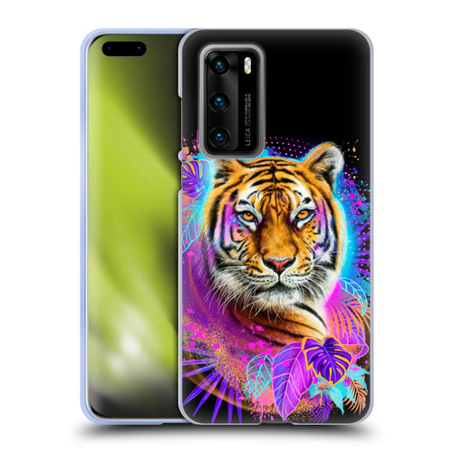 Sheena Pike Big Cats Tiger Spirit Soft Gel Case for Huawei P40 5G