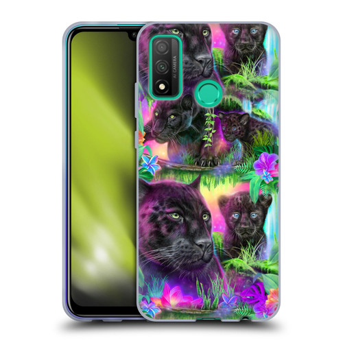 Sheena Pike Big Cats Daydream Panthers Soft Gel Case for Huawei P Smart (2020)