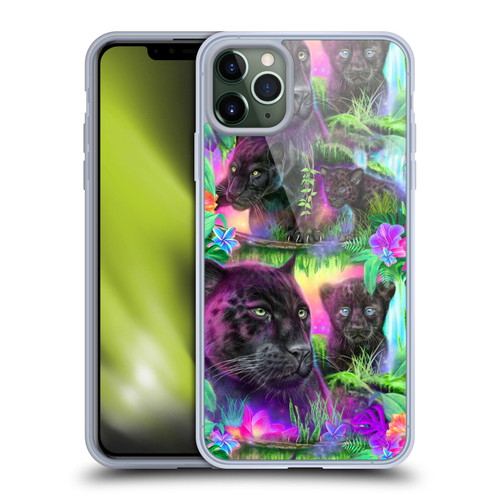 Sheena Pike Big Cats Daydream Panthers Soft Gel Case for Apple iPhone 11 Pro Max