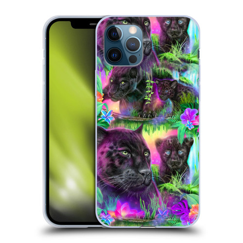 Sheena Pike Big Cats Daydream Panthers Soft Gel Case for Apple iPhone 12 / iPhone 12 Pro