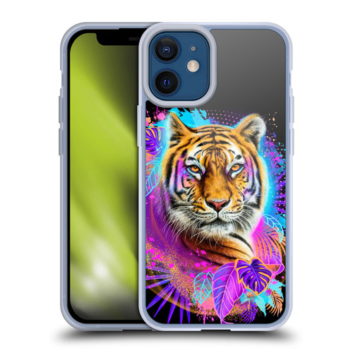 Sheena Pike Big Cats Tiger Spirit Soft Gel Case for Apple iPhone 12 Mini