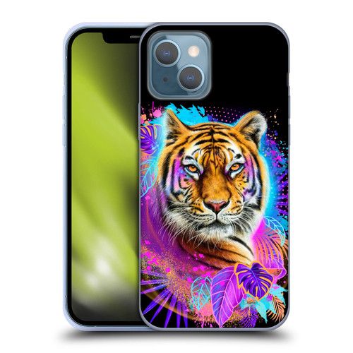 Sheena Pike Big Cats Tiger Spirit Soft Gel Case for Apple iPhone 13