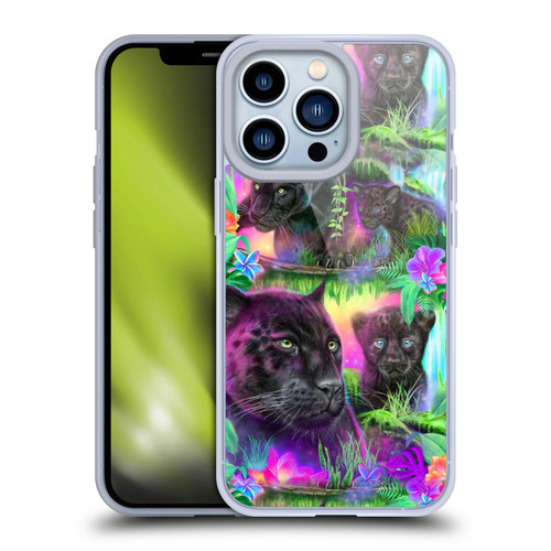 Sheena Pike Big Cats Daydream Panthers Soft Gel Case for Apple iPhone 13 Pro