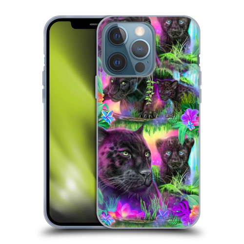 Sheena Pike Big Cats Daydream Panthers Soft Gel Case for Apple iPhone 13 Pro
