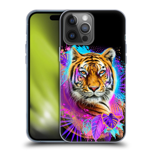 Sheena Pike Big Cats Tiger Spirit Soft Gel Case for Apple iPhone 14 Pro Max