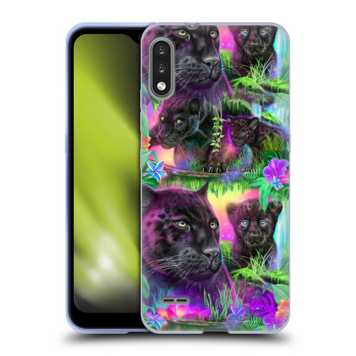 Sheena Pike Big Cats Daydream Panthers Soft Gel Case for LG K22