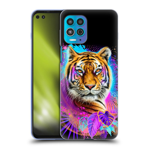 Sheena Pike Big Cats Tiger Spirit Soft Gel Case for Motorola Moto G100