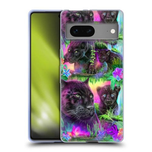 Sheena Pike Big Cats Daydream Panthers Soft Gel Case for Google Pixel 7