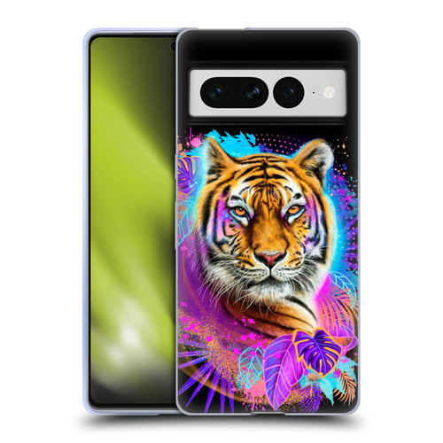 Sheena Pike Big Cats Tiger Spirit Soft Gel Case for Google Pixel 7 Pro