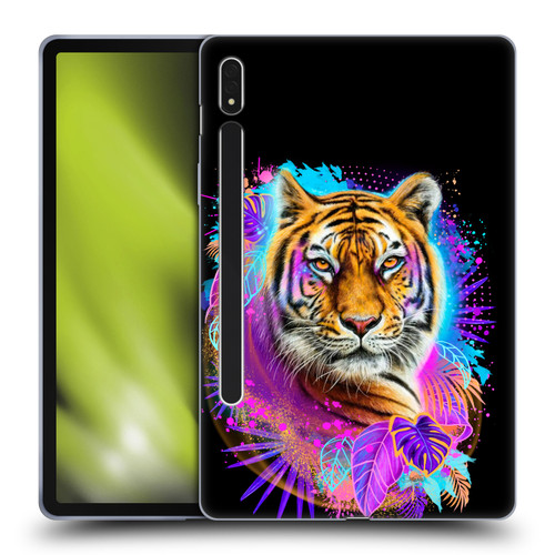 Sheena Pike Big Cats Tiger Spirit Soft Gel Case for Samsung Galaxy Tab S8
