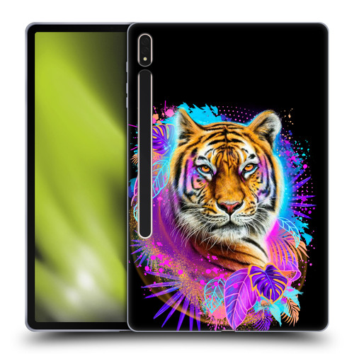 Sheena Pike Big Cats Tiger Spirit Soft Gel Case for Samsung Galaxy Tab S8 Plus