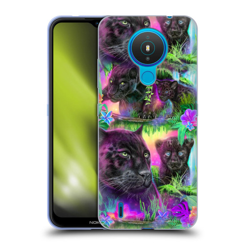 Sheena Pike Big Cats Daydream Panthers Soft Gel Case for Nokia 1.4